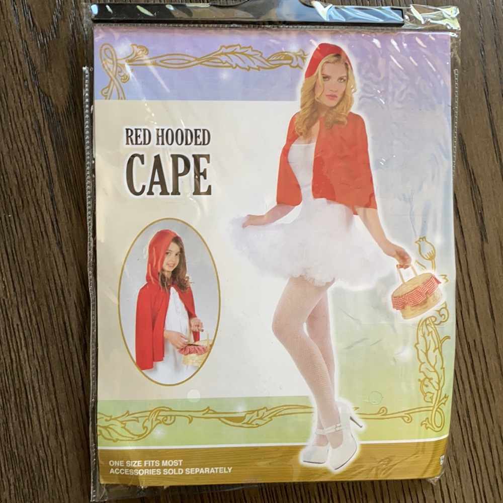 Red riding hood cape